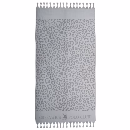 Greenwich Polo Club Πετσετα-Παρεο 90Χ170 4061 Grey Grey