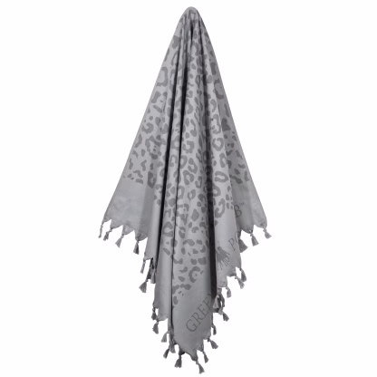 Greenwich Polo Club Πετσετα-Παρεο 90Χ170 4061 Grey Grey