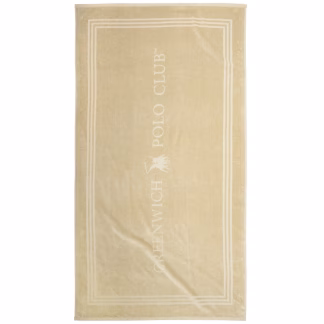 Greenwich Polo Club Πετσετα Θαλασσης 90Χ170 4062 Ivory Ivory