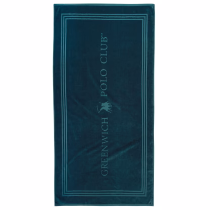Greenwich Polo Club Πετσετα Θαλασσης 90Χ170 4067 Blue Blue