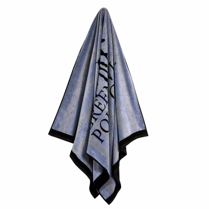 Greenwich Polo Club Πετσετα Θαλασσης 90Χ180 3856 Grey Grey