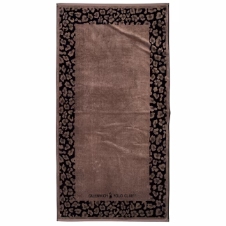 Greenwich Polo Club Πετσετα Θαλασσης 90Χ180 3862 Black - Brown Black - Brown