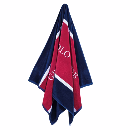 Greenwich Polo Club Πετσετα Θαλασσης 90Χ180 3864 Blue - Red Blue - Red