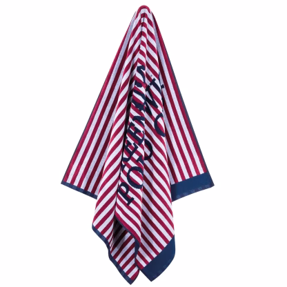 Greenwich Polo Club Πετσετα Θαλασσης 90Χ180 4009 Blue - Grey - Red Blue - Grey - Red