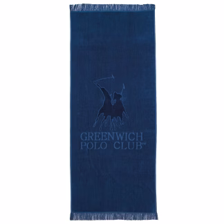 Greenwich Polo Club Πετσετα Θαλασσης 90Χ190 3620 Blue Blue