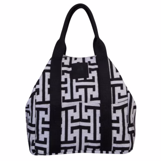 Greenwich Polo Club Τσαντα Θαλασσης 35Χ40Χ38 3839 Black - Grey Black - Grey