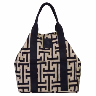 Greenwich Polo Club Τσαντα Θαλασσης 35Χ40Χ38 3840 Beige - Black Beige - Black