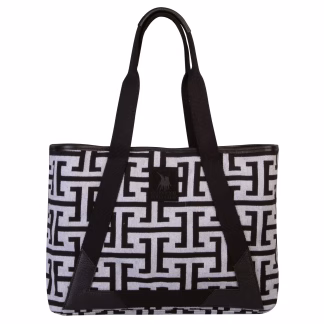 Greenwich Polo Club Τσαντα Θαλασσης 35Χ42Χ12 3839 Black - Grey Black - Grey
