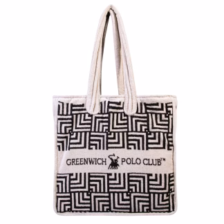 Greenwich Polo Club Τσαντα Θαλασσης 42Χ45 3732 Black - Ivory Black - Ivory