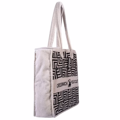Greenwich Polo Club Τσαντα Θαλασσης 42Χ45 3732 Black - Ivory Black - Ivory