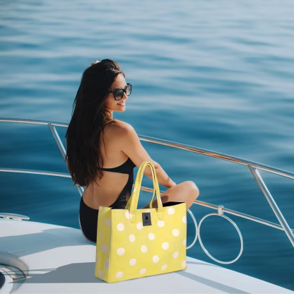 Greenwich Polo Club Τσαντα Θαλασσης 50Χ38 3737 Yellow Yellow