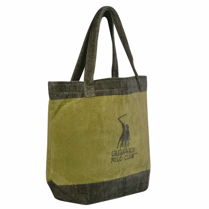 Greenwich Polo Club Τσαντα Θαλασσης 55Χ40 3859 Black - Olive Black - Olive