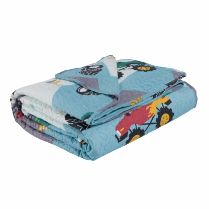 Das Kids Κουβερλι Μονο 4926 Green - Grey Green - Grey