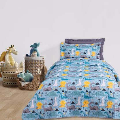 Das Kids Κουβερλι Μονο 4928 Blue - Grey Blue - Grey