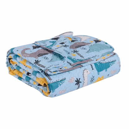 Das Kids Κουβερλι Μονο 4928 Blue - Grey Blue - Grey