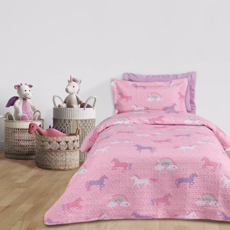 Das Kids Κουβερλι Μονο 4929 Pink - Purple Pink - Purple