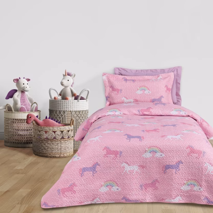 Das Kids Κουβερλι Μονο 4929 Pink - Purple Pink - Purple