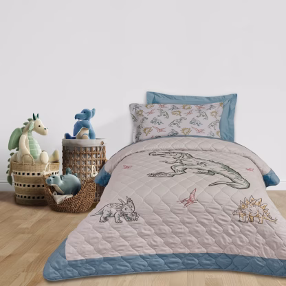 Das Kids Κουβερλι Μονο 4930 Blue - Grey Blue - Grey