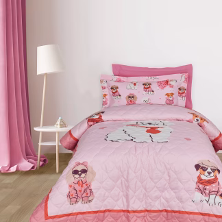 Das Kids Κουβερλι Μονο 4938 Pink Pink