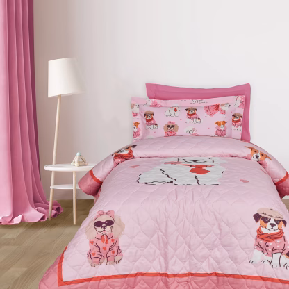 Das Kids Κουβερλι Μονο 4938 Pink Pink