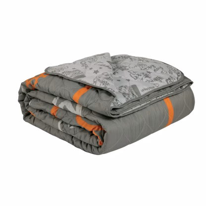 Das Kids Κουβερλι Μονο 4941 Grey - Orange Grey - Orange