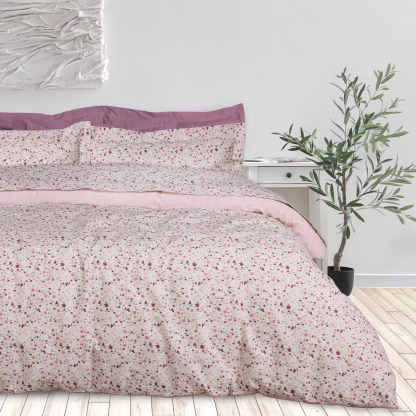 Das Home Κουβερλι Υπερδιπλο Daily 3170 Pink - Taupe Pink - Taupe