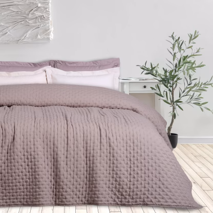 Das Home Κουβερλι King Happy 9628 Taupe Taupe