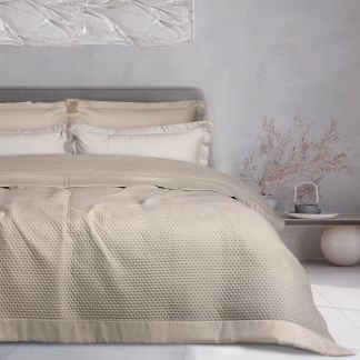 Das Home Κουβερλι King Happy 9634 Taupe Taupe