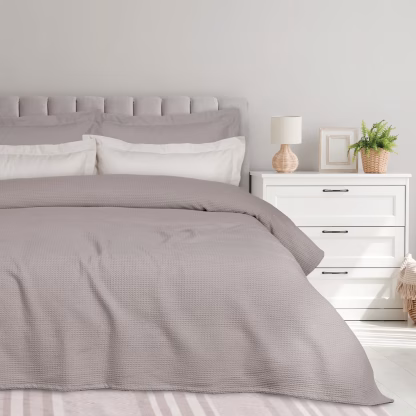 Das Home Κουβερτα Πικε 240X260 0495 Taupe Taupe