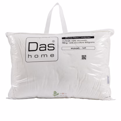 Das Home Αρωματικο Μαξιλαρι Woodworm 50Χ70 1428 White White