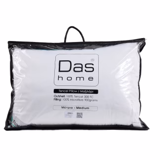 Das Home Μαξιλαρι Tencel 50X70 Comfort 1429 White White