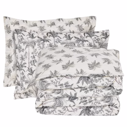 Das Home Σετ Σεντονια Μονα Με Λαστιχο Casual 5429 Ecru - Grey Ecru - Grey
