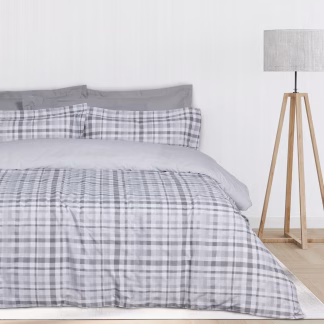 Das Home Σετ Σεντονια Μονα Με Λαστιχο Casual 5431 Grey Grey