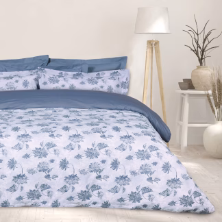 Das Home Σετ Σεντονια Μονα Happy 9672 Blue - Grey Blue - Grey