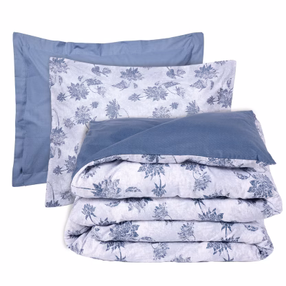Das Home Σετ Σεντονια Μονα Happy 9672 Blue - Grey Blue - Grey