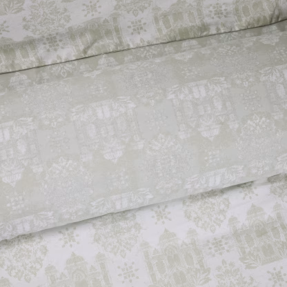 Das Home Σετ Σεντονια Μονα Happy 9673 Taupe - White Taupe - White