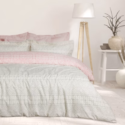 Das Home Σετ Σεντονια Μονα Happy 9674 Grey - Rose Grey - Rose