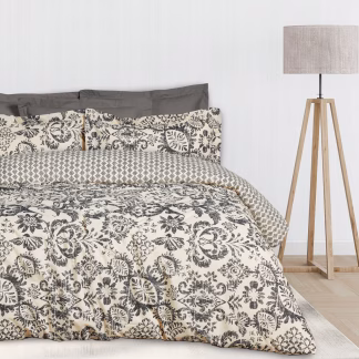 Das Home Σετ Σεντονια Μονα Happy 9677 Black - Taupe Black - Taupe