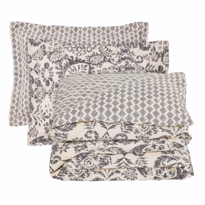 Das Home Σετ Σεντονια Μονα Happy 9677 Black - Taupe Black - Taupe
