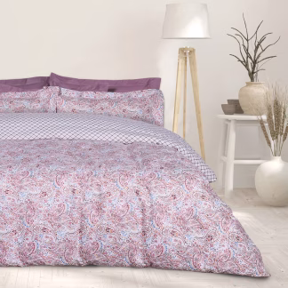 Das Home Σετ Σεντονια King Happy 9669 Pink - Red Pink - Red