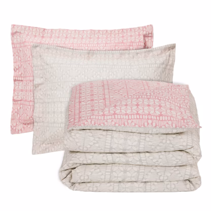 Das Home Σετ Σεντονια King Happy 9674 Grey - Rose Grey - Rose