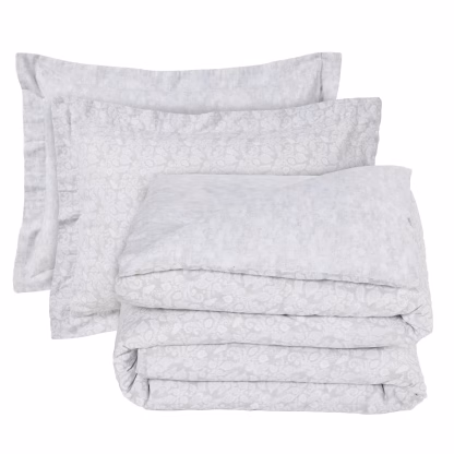 Das Home Σετ Σεντονια King Happy 9678 Taupe - White Taupe - White