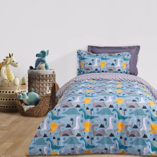 Das Kids Σετ Σεντονια Μονα 4928 Blue - Grey Blue - Grey