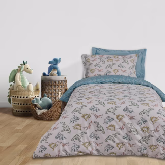 Das Kids Σετ Σεντονια Μονα 4930 Blue - Grey Blue - Grey