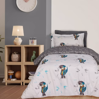Das Kids Σετ Σεντονια Μονα 4939 Beige - Grey Beige - Grey