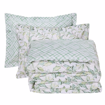 Das Home Σετ Σεντονια Υπερδιπλα Daily 3173 Green - White Green - White