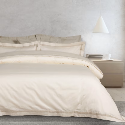 Das Home Σεντονια Σετ Υπερδιπλα Executive 1699 Ivory Ivory