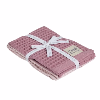 Das Home Σετ Ποτηροπανα 2Τμχ 40Χ60 0803 Nude - Pink Nude - Pink