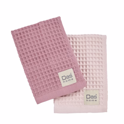 Das Home Σετ Ποτηροπανα 2Τμχ 40Χ60 0803 Nude - Pink Nude - Pink