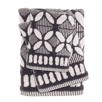 Das Home Σετ Πετσετες 3Τεμαχια Daily 0797 Grey Grey